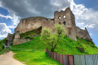 Güzel eski kale Harabeleri.
