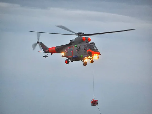 Warm Luftfahrtschau Gdynia 2019 — Stockfoto