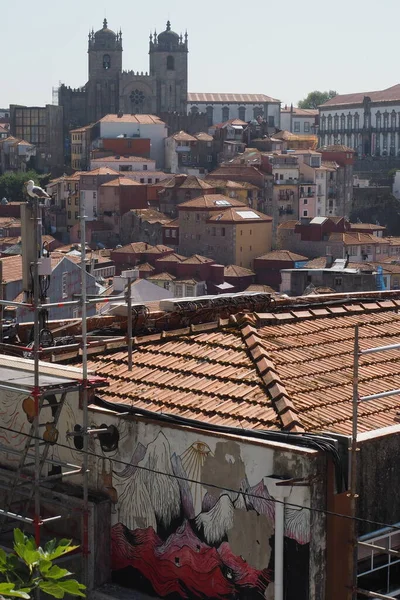 Cidade Porto Mirador Portugal — Fotografia de Stock