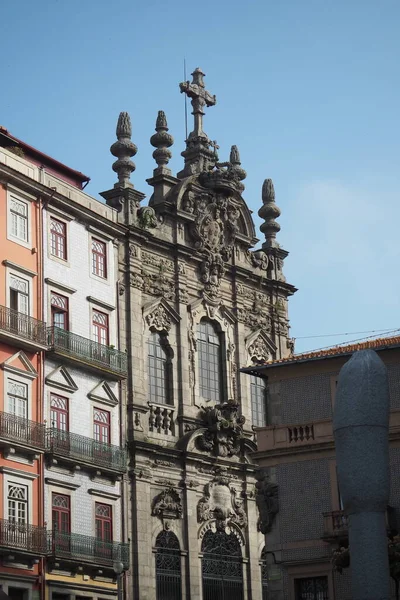 Una Las Iglesias Sublimes Ciudad Porto Portugal — Foto de Stock