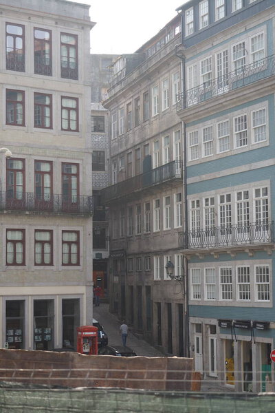 Streets of downtown Porto, Portugal