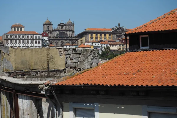 Pohled Město Katedrály Portu Portugalsko — Stock fotografie