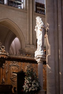 Notre-Dame Katedrali 'nin içinde, Paris 9 - Fransa