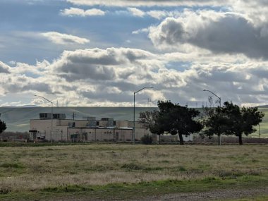 Yamaçtaki sanayi bölgesi