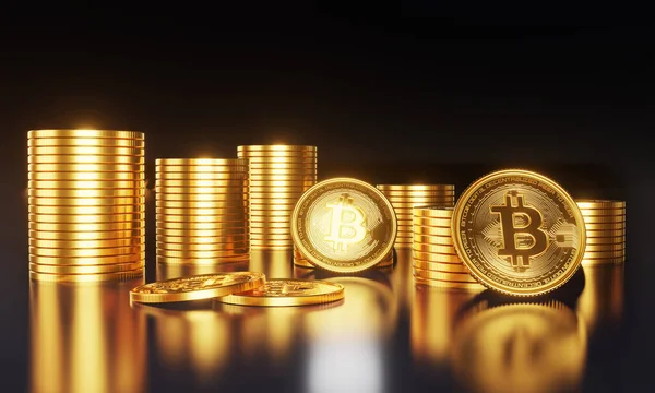 Madencilik Altın Bitcoins dijital para birimi