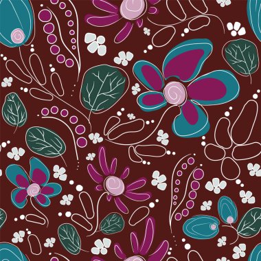 Çiçeksiz desenli beyaz çizgiler.