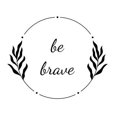 Botanik çiçekli çerçeve. Motivasyon, defne dekoratif unsurları. Siluetleri bırakıyor. El çizimi vektör illüstrasyonu