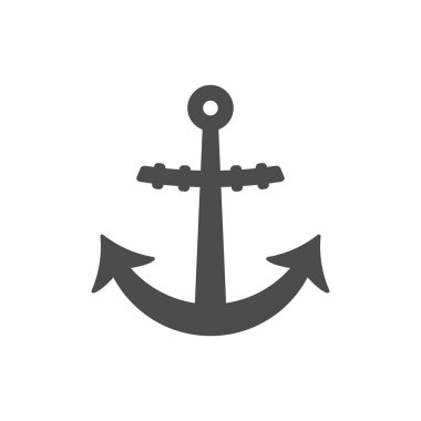 Düz biçimli sunucu simgesi. Vektör illüstrasyonu.