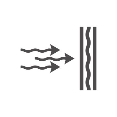 Yağış simgesinden koruyucu katman düz. Vektör illüstrasyonuName.