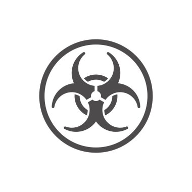 Biological Hazard symbol.Vector illustration.
