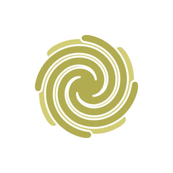 Иконка Hay Roll Плоском Стиле Изолирована Белом Фоне — стоковый вектор