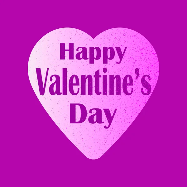 Vektorová Ilustrace Podobě Pohlednice Valentýna Růžových Barvách — Stockový vektor