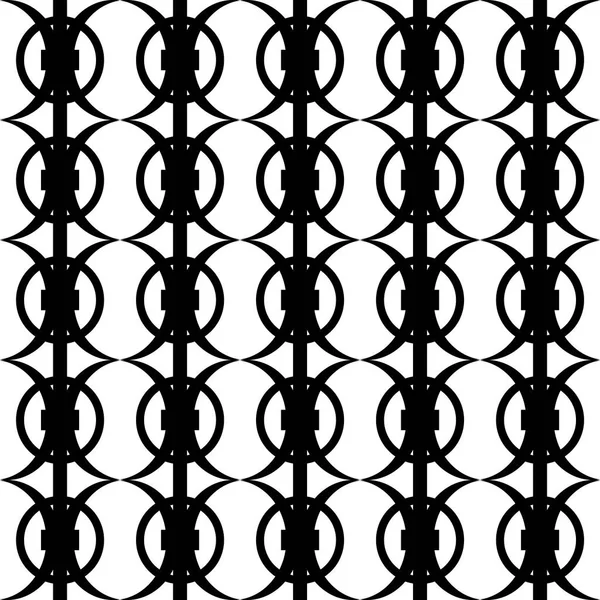 Seamless Pattern Form Black White Ornament Background Other Illustrations Prints — Stock Vector