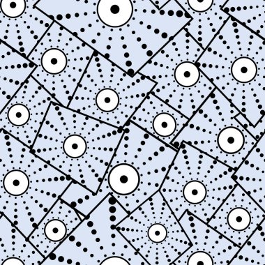 Güneş ışınlarında kumaş, ambalaj, duvar kâğıdı ve çarşaf ve giysilerdeki izler için toplanan soyut, pürüzsüz daireler.