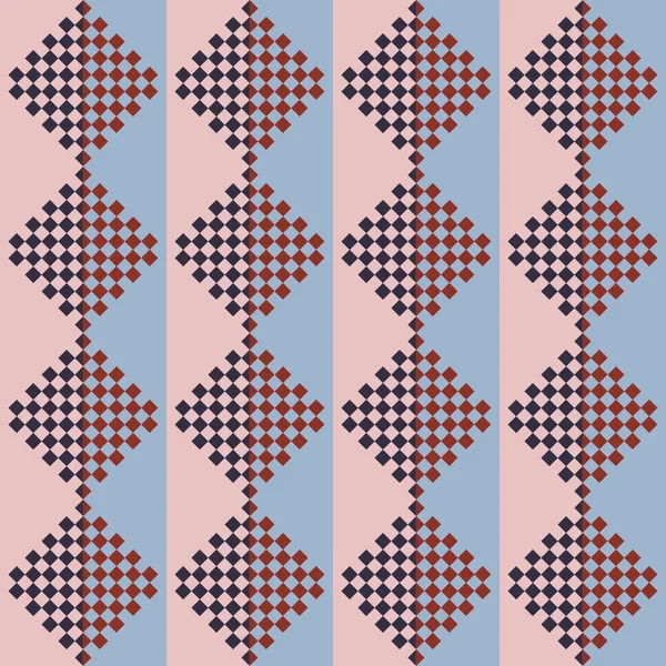 Motif Sans Couture Dans Les Couleurs Pastel Formes Géométriques Simples — Image vectorielle