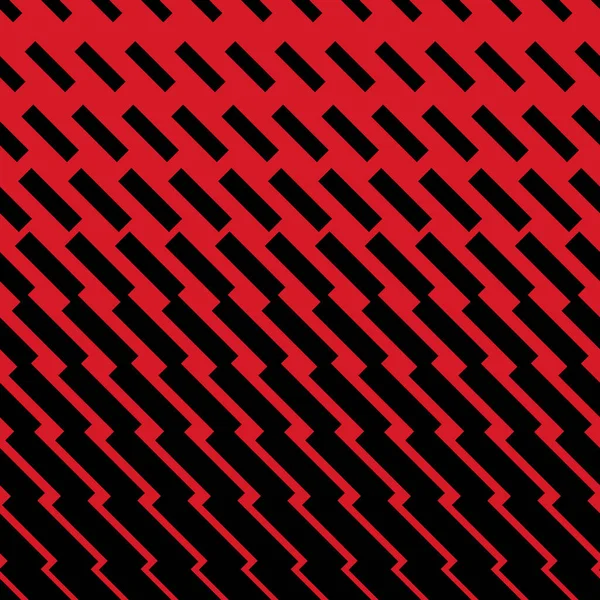 Padrão Abstrato Sem Costura Tons Pretos Vermelhos Forma Ornamento Geométrico — Vetor de Stock