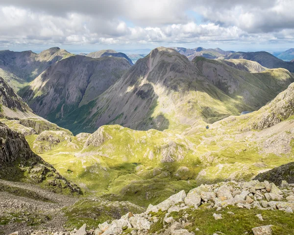 Scafell Pike dan büyük Gable