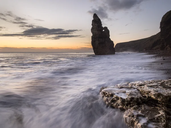 Kjemisk strand, Seaham – stockfoto