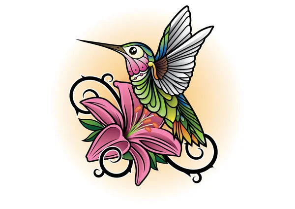 Colibrí — Archivo Imágenes Vectoriales