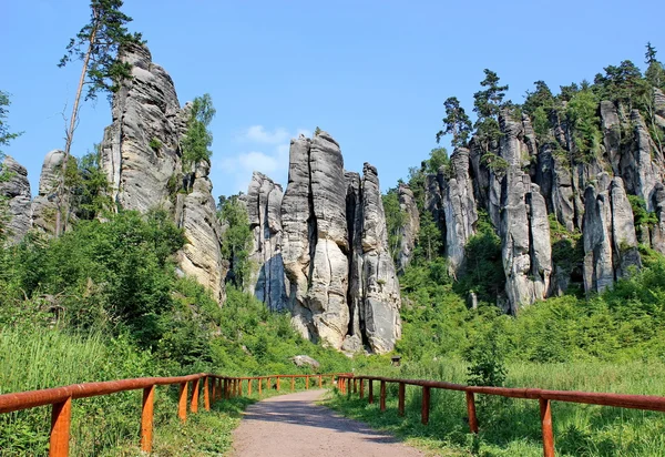 Stone city in Czech paradise, Czech republic — 스톡 사진