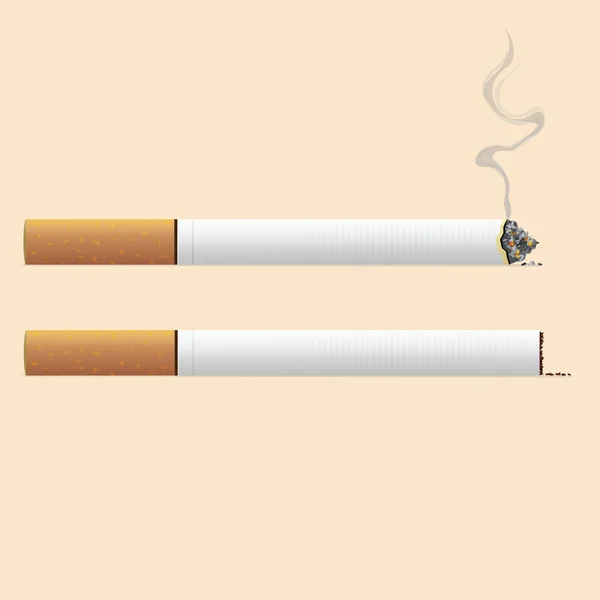 Cigarrillo — Vector de stock