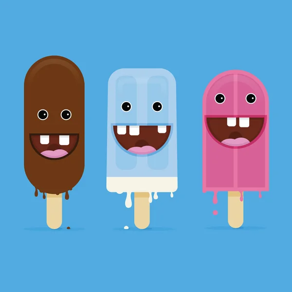 Helado de verano — Vector de stock