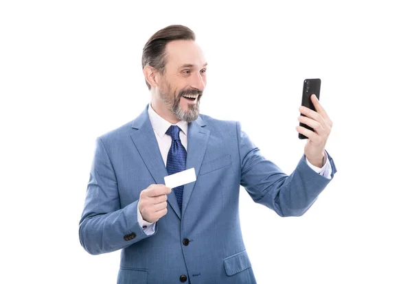 Hızlı Ödeme Selfie Çekiyordum Müşteri Internet Parasını Cep Telefonunda Kullanıyor — Stok fotoğraf
