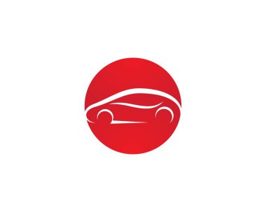 Otomobil Logo Şablonu vektör illüstrasyon tasarımı