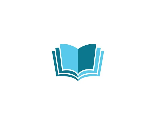 Book Logo Icon Illustration Design — Stock Vector