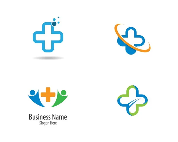 Tıbbi Logo şablon vektör illüstrasyon tasarımı