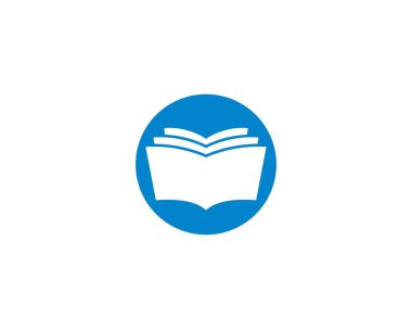 Kitap logo illüstrasyon tasarımı