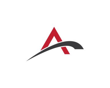 Bir harf logo vektör illüstrasyon tasarımı