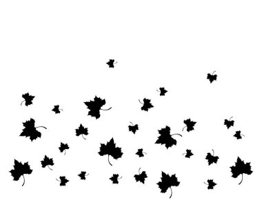 Akçaağaç yaprağı vektör resimleme tasarımı