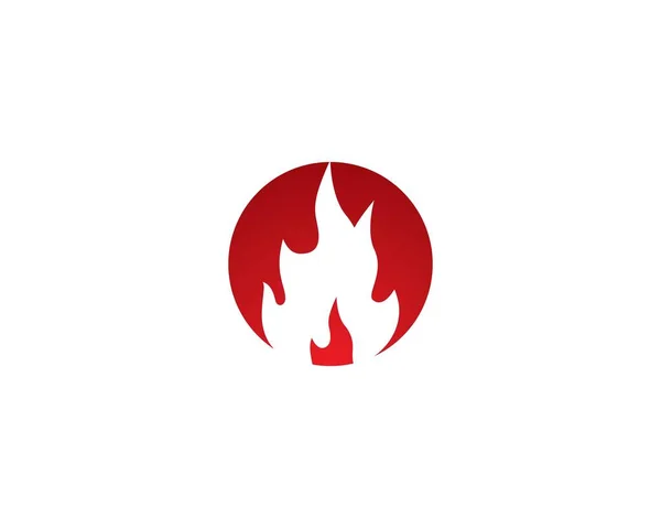 Incendio Logo Imágenes Ilustración — Archivo Imágenes Vectoriales