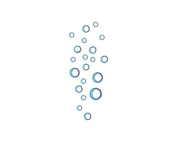 Иллюстрация Вектора Воды Пузырьках — стоковый вектор