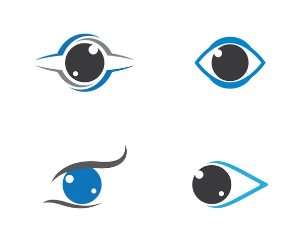 Tożsamość Marki Corporate Eye Care Wektor Projekt Logo — Wektor stockowy
