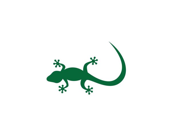 Lizard logo template vector  icon illustration design