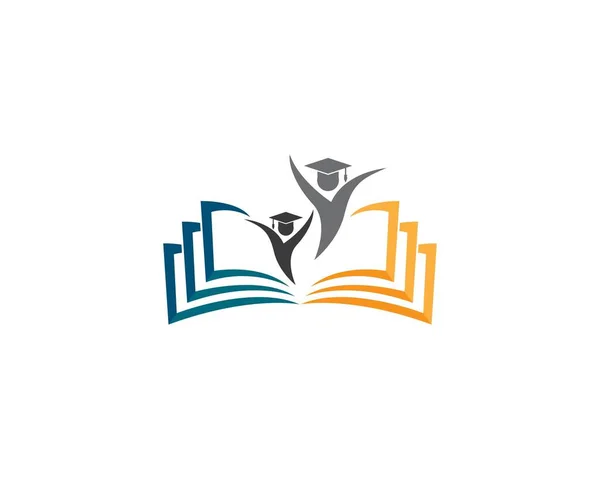 Book Logo Icon Illustration Design — Stock Vector