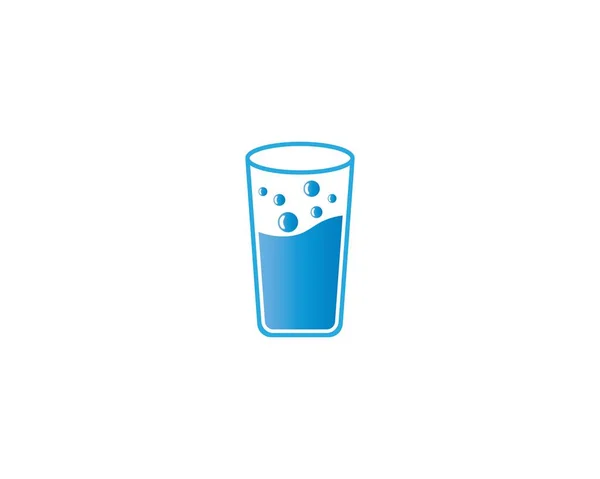 Drinkglazen Vector Illustratie Ontwerp — Stockvector