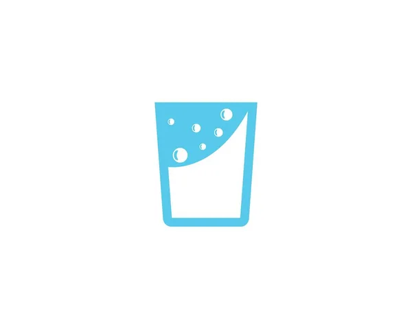 Drinkglazen Vector Illustratie Ontwerp — Stockvector