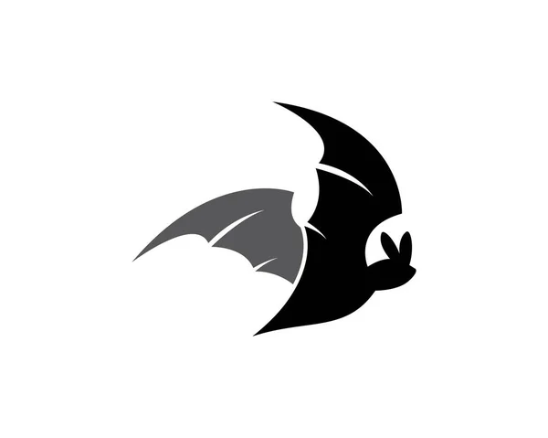 Fledermaus Logo Vorlage Vektor Symbol Illustration Design — Stockvektor