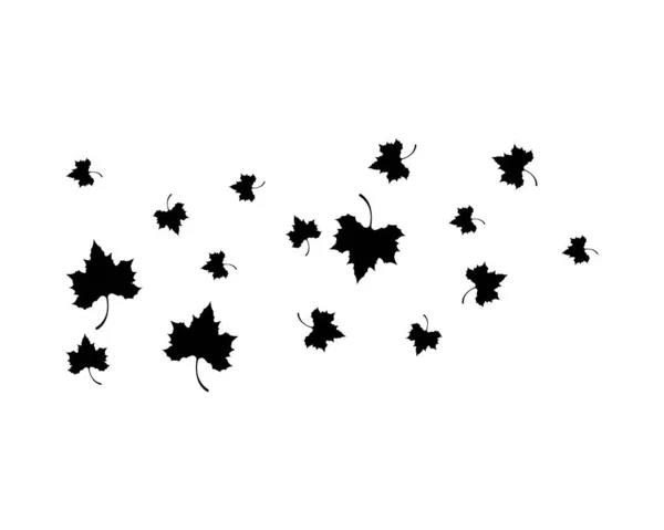 Maple Leaf Vector Icon Illustration Design — 스톡 벡터