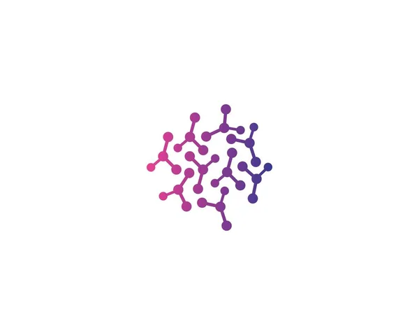 分子标识模板矢量图标设计 — 图库矢量图片