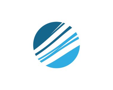 Su dalgası vektör illüstrasyonu