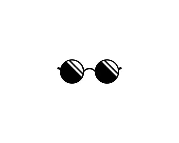 Brille Logo Symbol Illustration — Stockvektor