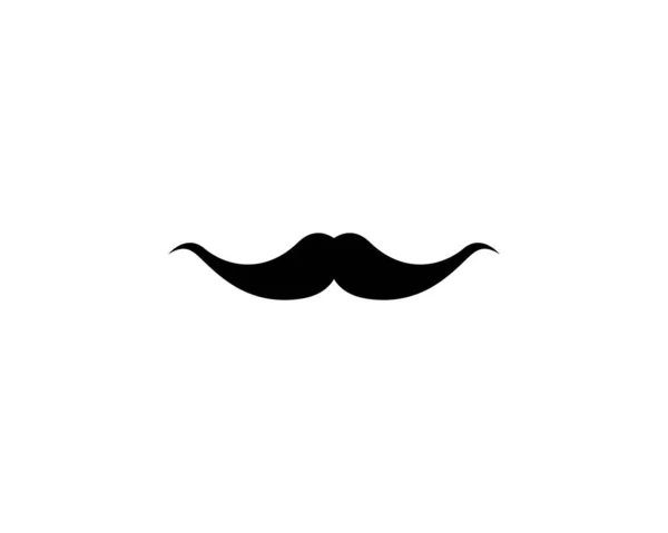Illustration Logo Moustache — Image vectorielle