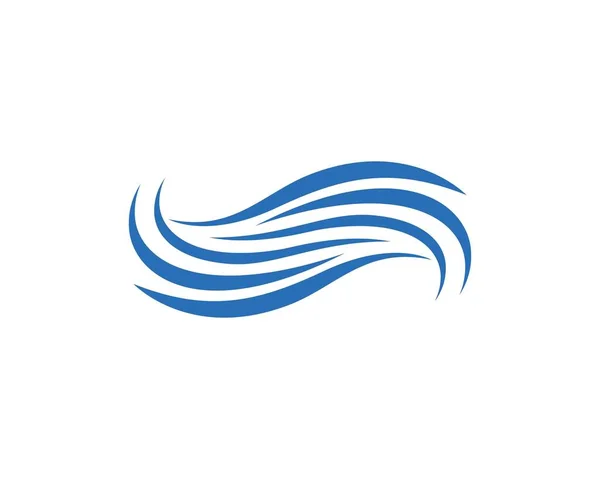 Ikona Wektora Fali Wodnej Ilustracja — Wektor stockowy