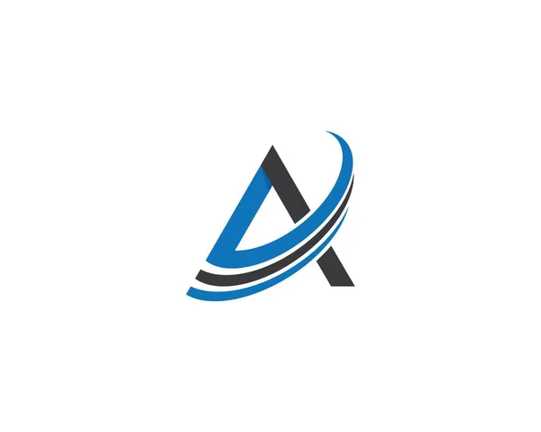 Bir Harf Logo Vektör Illüstrasyon Tasarımı — Stok Vektör