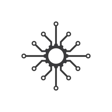 Teknoloji logosu resim tasarımı