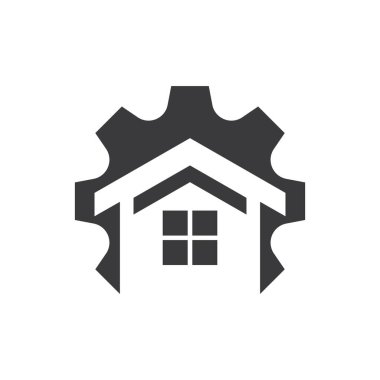 Ev servisi logo resimleri çizimi tasarımı